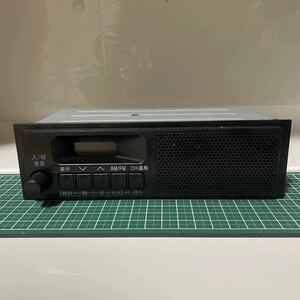 スズキ純正カーラジオ 1DIN スピーカー内臓AM/FMチューナーデッキ　39101-82M23