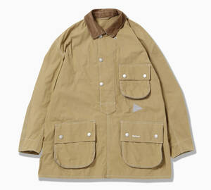 希少 and wander Barbour 別注 CORDURA solway shirt ビンテージ オーバーサイズ ハンティングジャケット 4 XL アウトドア ハンモック JUNK