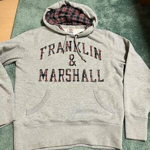 FRANKLIN＆MARSHALL　フランクリン＆マーシャル　パーカー　グレー　サイズM