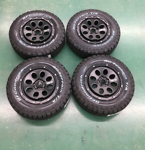 大田原店★新品 タイヤホイール セット★4x4 Engineering Air/G Massive 16インチ 7.0J ★BFGoodrich KO2 235/70R16 デリカD5他