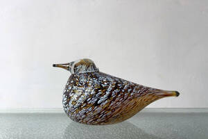 『BIRDS』2001年 IITTALA イッタラ “Spotted Crake” バード Nuutajarvi ヴィンテージ Oiva Toikka