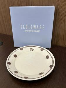 #1064【現状保管品】TACHIKICHI TABLEWARE ブラン パーティー皿 968-701 たち吉 直径24.5cm 和食器 日本 インテリア