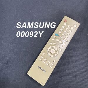 サムスン SAMSUNG 00092Y リモコン DVD 液晶 赤外線チェック済 清掃 除菌済み 中古 RC2848