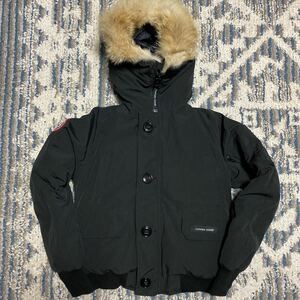 【極美品】カナダグース ダウンジャケット ダウンパーカー CANADA GOOSE メンズ Sサイズ ブラックエディフィス EDIFICE