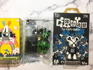 【未開封】Qee マッドバーバリアンズ★MELT-KUN ＆ CRoboKUN2点セット★MAD BARBARIANS Toy2R ワンダーウォール キューイー 2004年