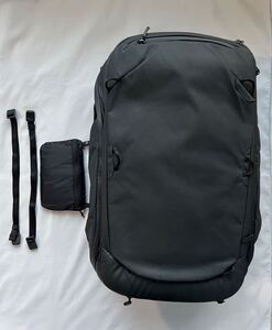 Peak Design トラベルバックパック　45L ブラック　キューブつき