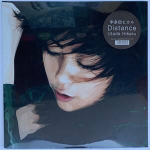 【出ました！新品】　宇多田ヒカル / Distance　　 オリジナル・イラストジャケット！　未開封新品　2LP　