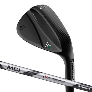 【新品】テーラーメイド MG4 ブラック ウェッジ スタンダードバウンス 50度 MCI 90 for TaylorMade フレックスS