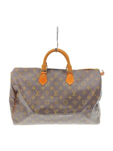 LOUIS VUITTON◆1)スピーディ40_モノグラム・キャンバス_BRW/PVC/BRW