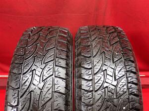 タイヤ2本 《 ブリヂストン 》 デューラー A/T694 [ 205/70R15 96S ]7分山★ 4WD ジムニーシエラ CRV キャミ テリオス n15