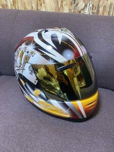 Arai アライ RAPIDE-SR ラパイドSR KOYAMA コヤマ 小山 レプリカ フルフェイスヘルメット 忠ヘル SP忠男 走り屋 Sサイズ 程度良好