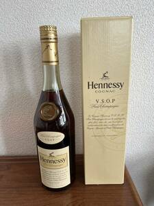 1円 スタート 未開栓 Hennessy ヘネシー VSOP ブランデー 700ml 40度 箱付き 