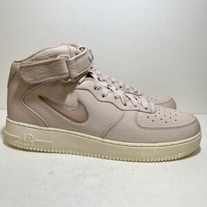 29cm NIKE AIR FORCE 1 MID RETRO PRM JEWEL SWOOSH 941913-600 ナイキ エア フォース 1 ミッド レトロ ホワイト/ベージュ UQ H1001009