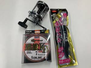 Abu Garcia 7500 C3 ＪＡＰＡＮspecial 中古　・　SUNLINE遠投KB7号　・　遠投ウキ烈光８号