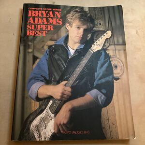 ブライアン・アダムス バンドスコア BRYAN ADAMS SUPER BEST 楽譜 タブ譜