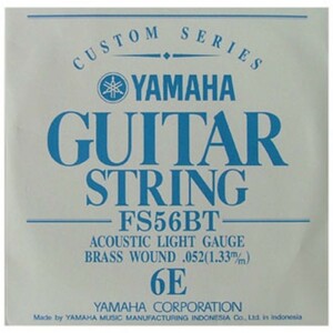 ヤマハ YAMAHA FS56BT アコースティックギター用 バラ弦 6弦×6本