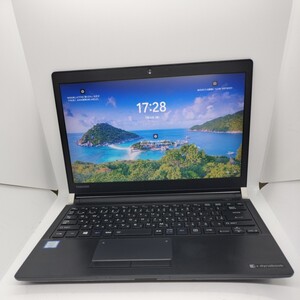 管理:HA-3858/ジャンク扱い/ TOSHIBA dynabook R73/J/i3-7100U/4GB/128GB/Win11/MS Office