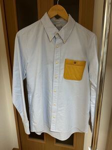 VISVIM OXFORD SHIRT L/S 16AW ブルー サイズ② 中古美品 0116205011007 1円からスタート