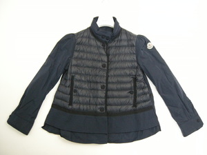 サイズ1(女性S-M相当)新品本物■モンクレールMONCLER■CERESTE/セレステ/フリルレイヤードダウンジャケット/ダウンカーディガン/レディース