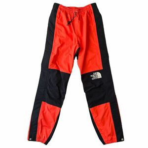 グッチ GUCCI ノースフェイス THE NORTH FACE コラボ ナイロン パンツ 663742 オレンジ ブラック 黒 サイズXS ボトムス メンズ 新品未使用