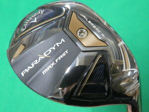 【中古】 キャロウェイ　2023　PARADYM MAX FAST　マックスファスト　ユーティリティ　5H （24°） 【R】　スピーダーNX for CW　HC無し