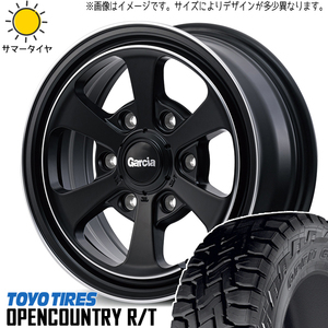 ハイゼットジャンボ 145/80R12 ホイールセット | トーヨー オープンカントリー RT & ガルシア ダラス6 12インチ 4穴100