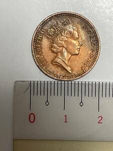 イギリス硬貨1 penny