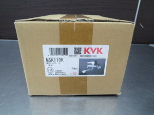 値下げ 未開封品 未使用 KVK 壁付シングルレバー式混合栓 MSK110K 壁付シングル13（逆止）
