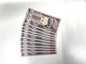 ダミー紙幣100万円札束　100枚すべて印刷　金融機関共通帯封　1束　新品 　　 