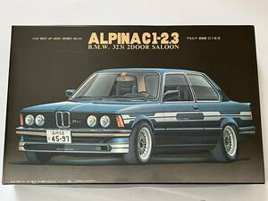 Fujimi フジミ模型 1/24 インチアップエアロシリーズNo.33 BMW ALPINA C1-2.3 323i BMW アルピナ 2ドアサルーン 未組立品 1983年製 当時物