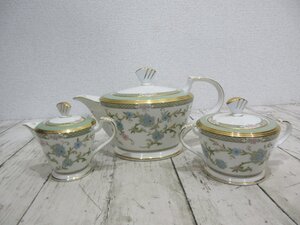 7.1円　美品　ノリタケ Noritake 　YOSHINO　9983　ヨシノ　ティーポット＆クリーマー＆シュガーポット 【星見】