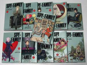 SPY × FAMILY スパイ × ファミリー【遠藤達哉】1～10巻 ＋ 公式ファンブック 美品セット☆