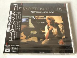 未開封 見本 マーティン・ペータース MAARTEN PETERS 雪を駆ける白馬 WHITE HORSES IN THE SNOW プロモ盤