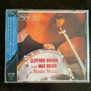 『クリフォード・ブラウン & マックス・ローチ(CLIFFORD BROWN)／アット・ベイズン・ストリート＋８』CD／国内盤　※CD送料何枚でも230円