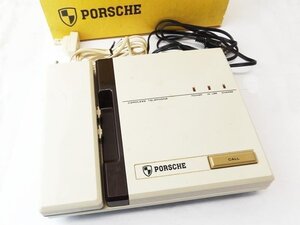 PORSCHE ポルシェ アンティーク コードレス電話 希少 未使用 長期保管品