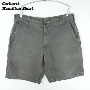 Carhartt Hamilton SHORT PANT 10Inch W38 カーハート ハミルトン ショートパンツ ダック キャンバスショーツ 短パン