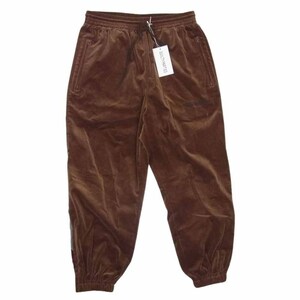 WACKO MARIA ワコマリア 23AW 23FW-WMO-TP06 VELVETEEN TRACK PANTS ベルベット トラック パンツ ブラウン系 M【極上美品】【中古】