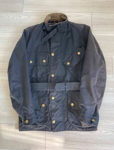 希少サイズ Barbour Nato International バブアー ナトー インターナショナル C34 90s ミリタリー 英軍 オイルドジャケット ヴィンテージ