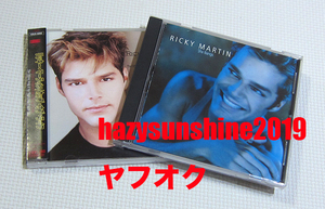 リッキー・マーティン RICKY MARTIN JAPAN CD SINGLE 2枚 THE CUP OF LIFE & SHE BANGS SOUND LOADED WORLD CUP FRANCE 1998