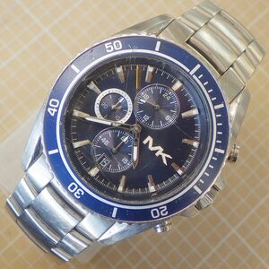 ★即決★送料無料★MICHAEL KORS CHRONOGRAOH MK-8354 マイケルコース クロノグラフ(MIYOTA JS15搭載)★電池交換済★バンド調整します★