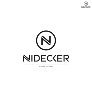 【NIDECKER】ナイデッカー★06★ダイカットステッカー★切抜きステッカー★5.0インチ★12.7cm