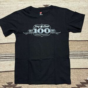 トニーラマ　Tシャツ黒 ブラック 100周年アニバーサリーTシャツ ウエスタン