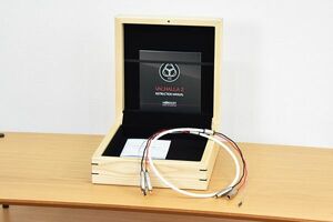 NORDOST VALHALLA2 Tonearm Cable (2VHTA1.25M PLUS) / ノードスト / フォノケーブル 1.25m / RCA-RCA / 元箱付き