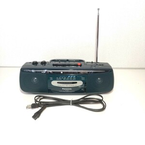 【動作品】Panasonic/パナソニック RX-FS25 ステレオ ラジオ カセット レコーダー AM FMラジカセ