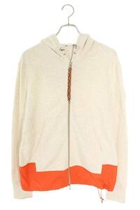 モンクレール MONCLER MAGLIA CARDIGAN C/CAPPUCCIO サイズ:M ナイロン切り替えジップアップパーカー 中古 OM10