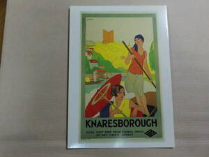 KNARESBOROUGH 絵葉書 ナショナルレールウェイミュージアムヨーク イギリス