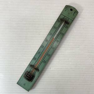温度計 木製 摂氏 華氏 室温 レトロ ビンテージ 古道具