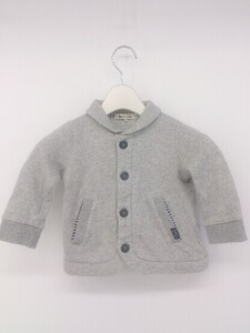 ◇ Noeil aime BeBe ノイユエイムベベ キッズ 子供服 長袖 ジャケット サイズ90 グレー系 メンズ E