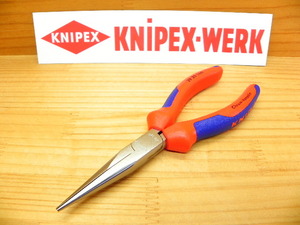 クニペックス 先細 ロングノーズプライヤー *KNIPEX 2925-160 テレフォン *正規輸入品保証