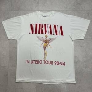 NIRVANA IN UTERO ニルヴァーナ tee Tシャツ